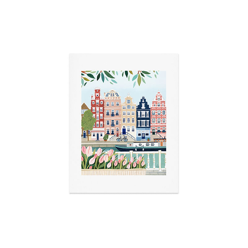 Amsterdam Art Print Gallery Image 3