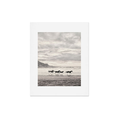 Horses on the Beach Art Print Gallery Image 5