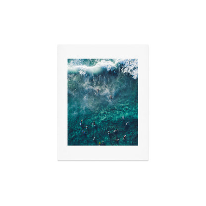 Surfing in the Ocean 2 Art Print Gallery Image 2