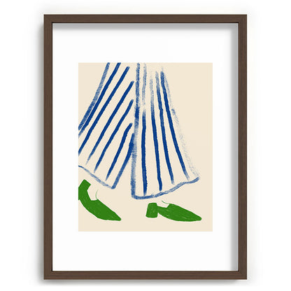 Green Shoes Framed Art Print Gallery Image 66