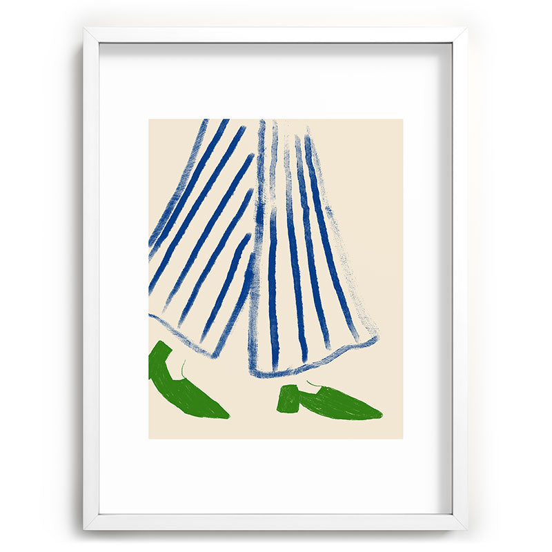 Green Shoes Framed Art Print Gallery Image 79