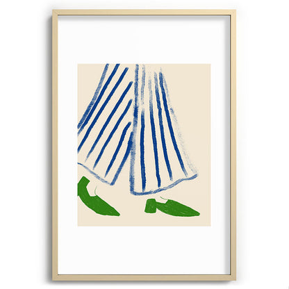 Green Shoes Framed Art Print Gallery Image 74