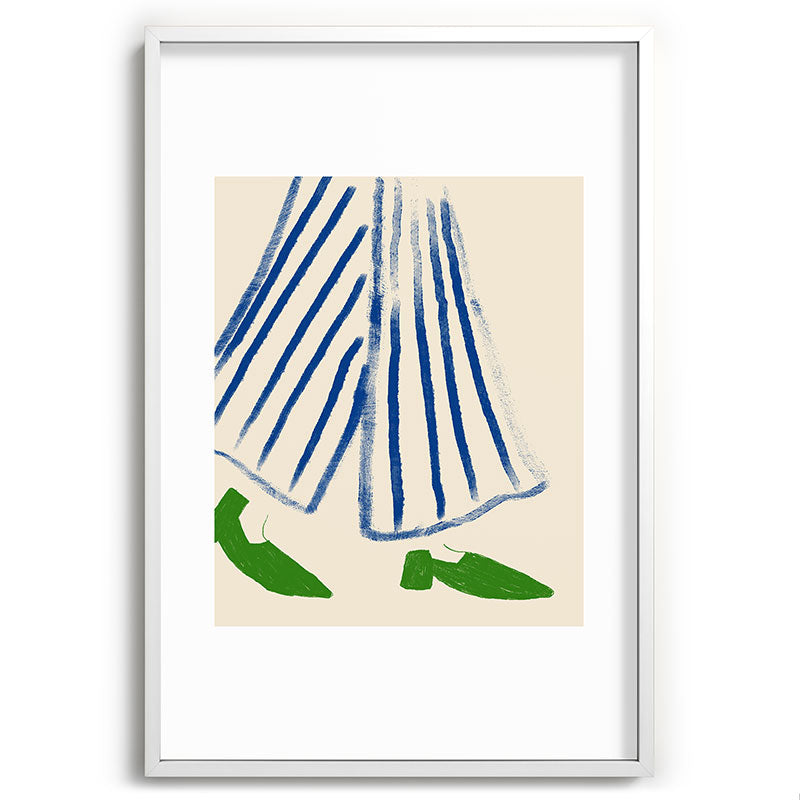 Green Shoes Framed Art Print Gallery Image 80