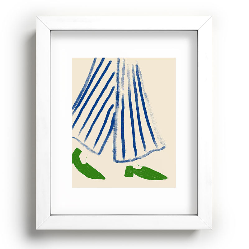 Green Shoes Framed Art Print Gallery Image 75