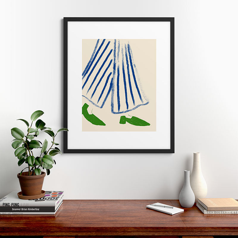 Green Shoes Framed Art Print Gallery Image 35
