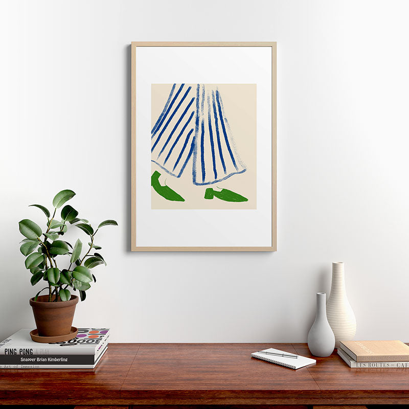 Green Shoes Framed Art Print Gallery Image 20