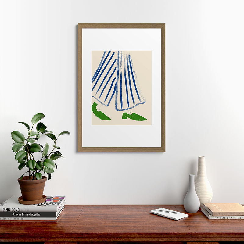 Green Shoes Framed Art Print Gallery Image 41
