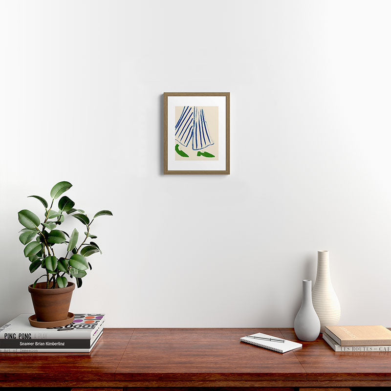 Green Shoes Framed Art Print Gallery Image 9