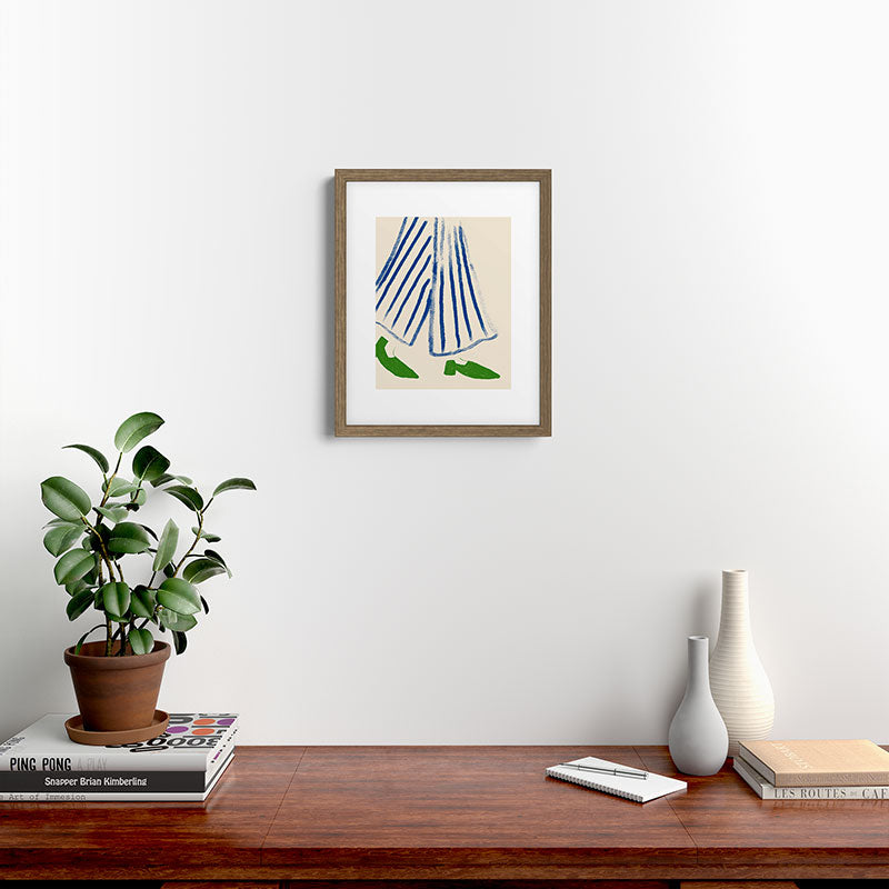 Green Shoes Framed Art Print Gallery Image 11