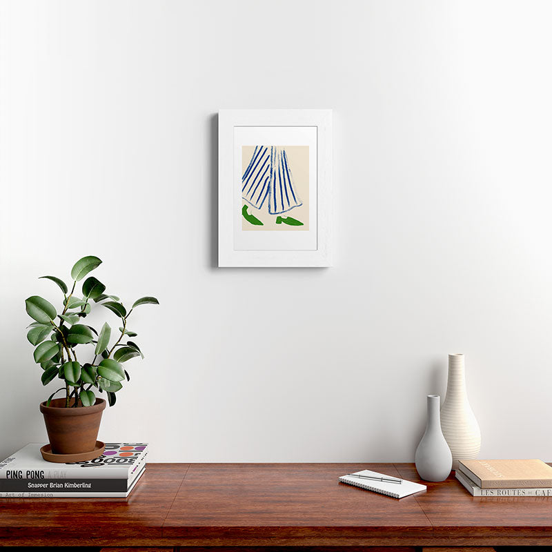 Green Shoes Framed Art Print Gallery Image 52