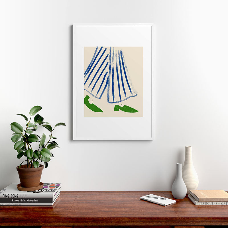 Green Shoes Framed Art Print Gallery Image 27