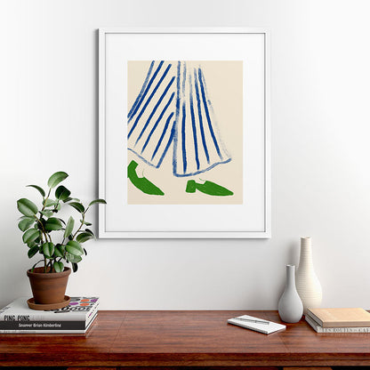 Green Shoes Framed Art Print Gallery Image 56