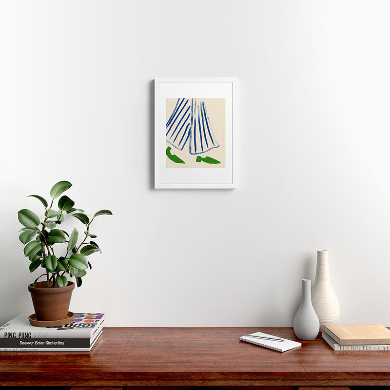 Green Shoes Framed Art Print Gallery Image 24
