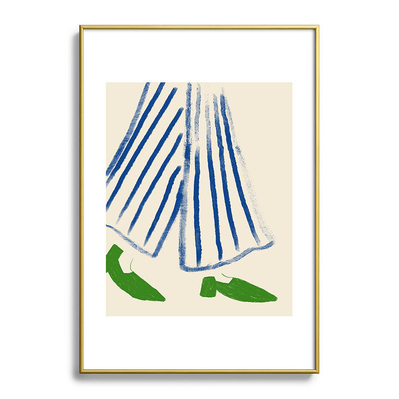 Green Shoes Framed Art Print Gallery Image 90