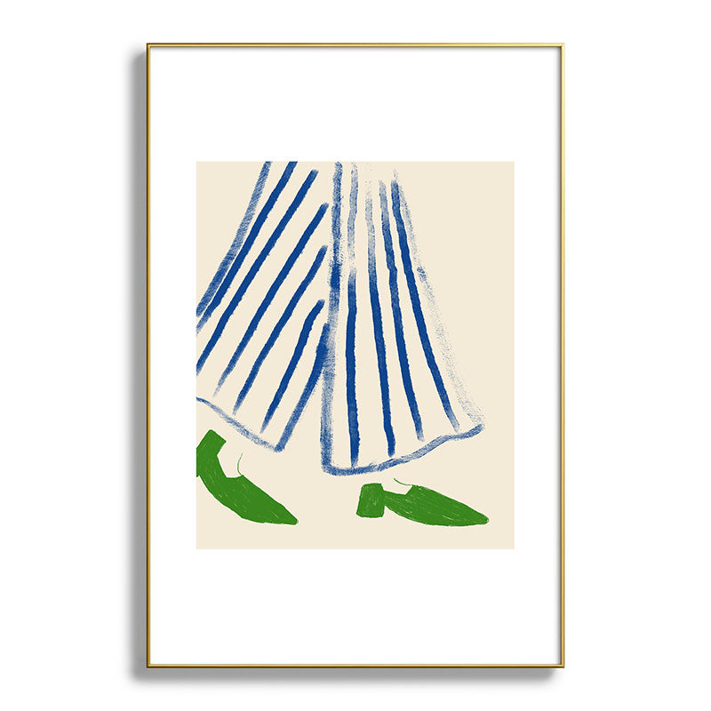 Green Shoes Framed Art Print Gallery Image 93