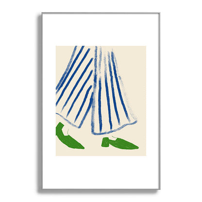 Green Shoes Framed Art Print Gallery Image 100