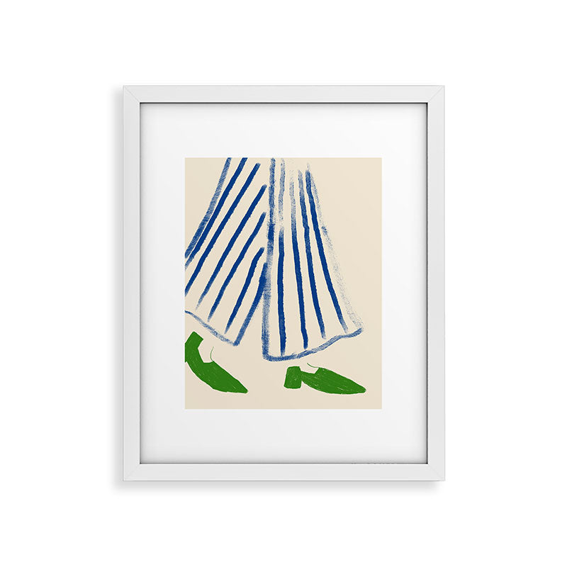 Green Shoes Framed Art Print Gallery Image 26