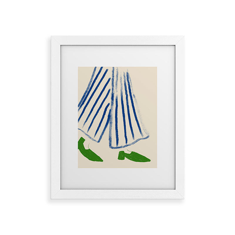 Green Shoes Framed Art Print Gallery Image 51