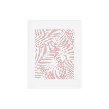 Blush Pink Palm Leaves Dream - Cali Summer Vibes #2 #tropical #decor #art #society6 Art Print Gallery Image 5