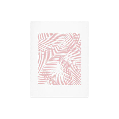 Blush Pink Palm Leaves Dream - Cali Summer Vibes #2 #tropical #decor #art #society6 Art Print Gallery Image 6