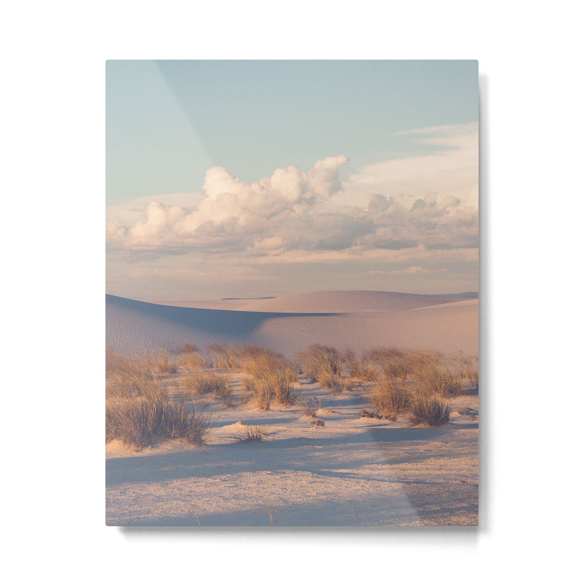 Desert Sunset Metal Print Gallery Image 1