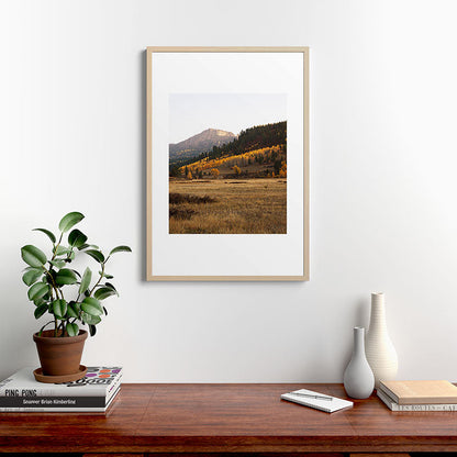 Mountain Valley Morning Light Framed Art Print Gallery Image 20