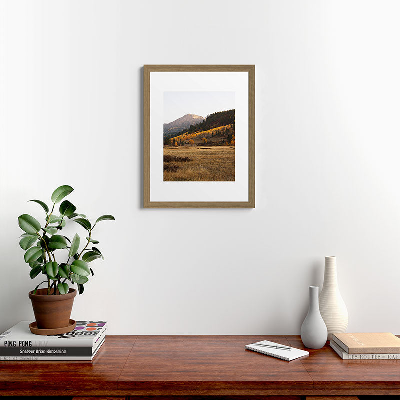 Mountain Valley Morning Light Framed Art Print Gallery Image 40