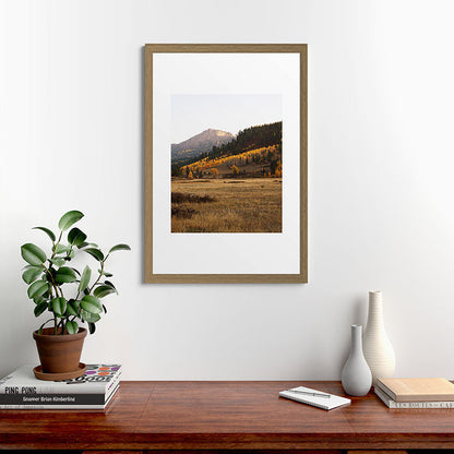Mountain Valley Morning Light Framed Art Print Gallery Image 41