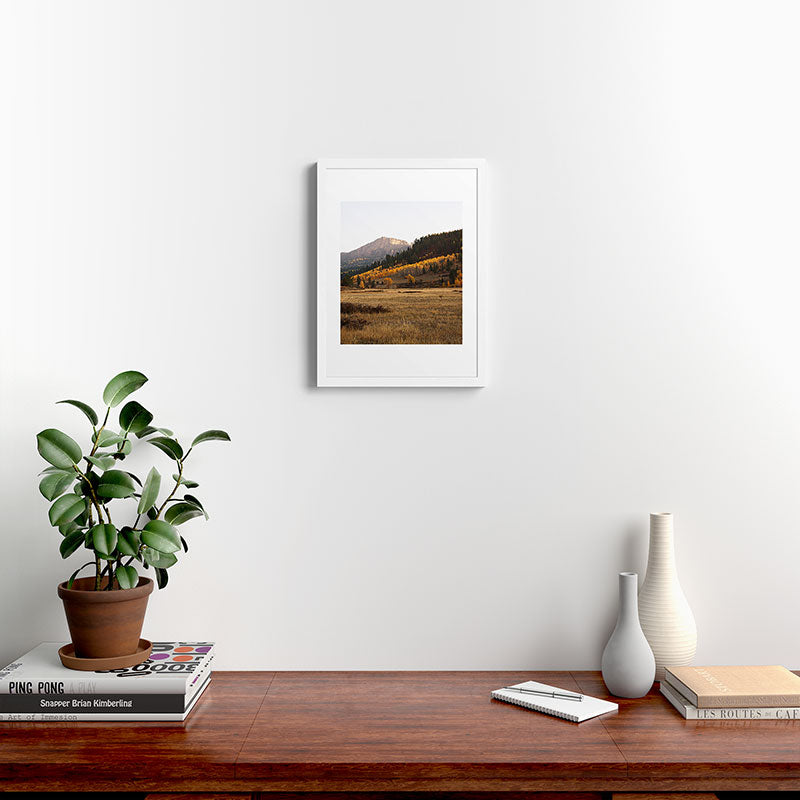 Mountain Valley Morning Light Framed Art Print Gallery Image 24