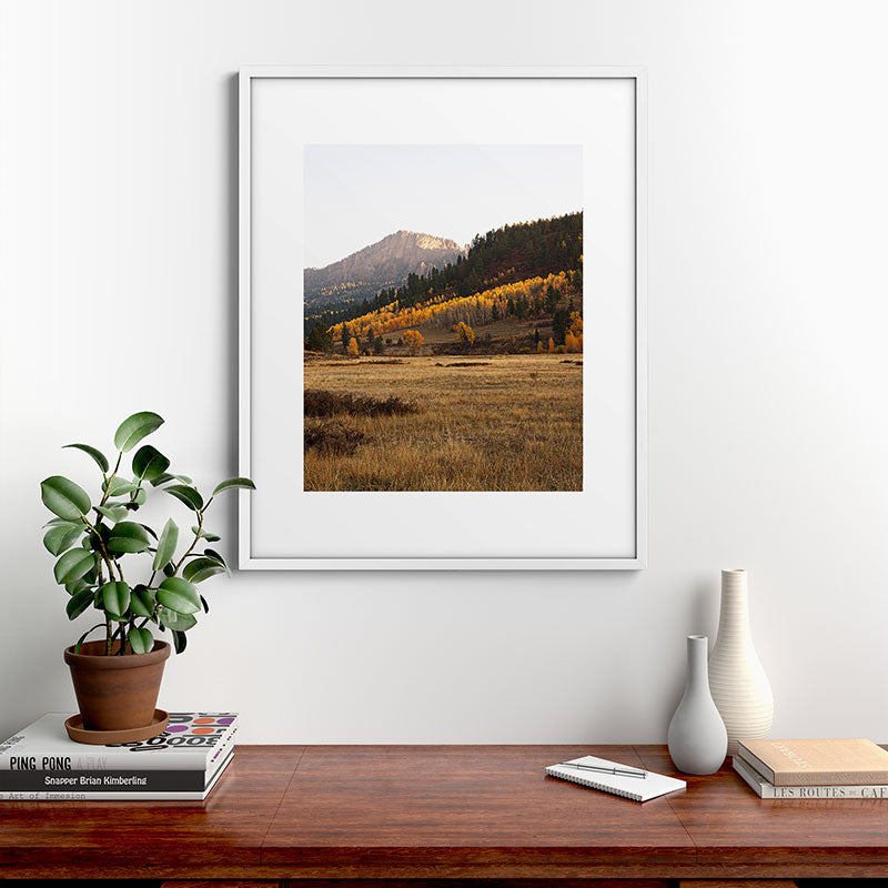 Mountain Valley Morning Light Framed Art Print Gallery Image 28