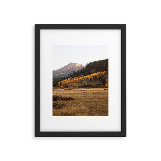 Mountain Valley Morning Light Framed Art Print Gallery Image 2
