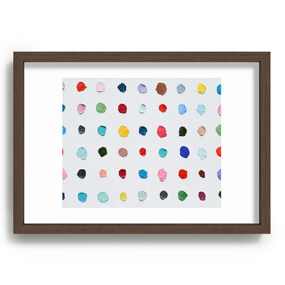 Infinite Polka Daubs Framed Art Print Gallery Image 89