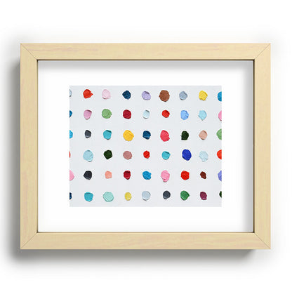 Infinite Polka Daubs Framed Art Print Gallery Image 95
