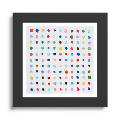 Infinite Polka Daubs Framed Art Print Gallery Image 46