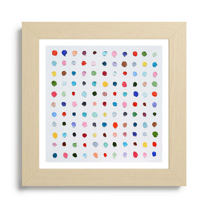 Infinite Polka Daubs Framed Art Print Gallery Image 68