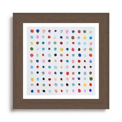 Infinite Polka Daubs Framed Art Print Gallery Image 57