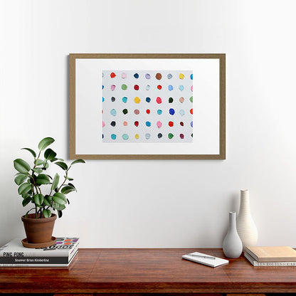 Infinite Polka Daubs Framed Art Print Gallery Image 65