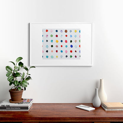 Infinite Polka Daubs Framed Art Print Gallery Image 37