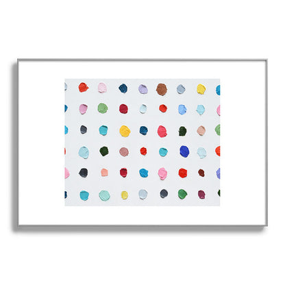 Infinite Polka Daubs Framed Art Print Gallery Image 138