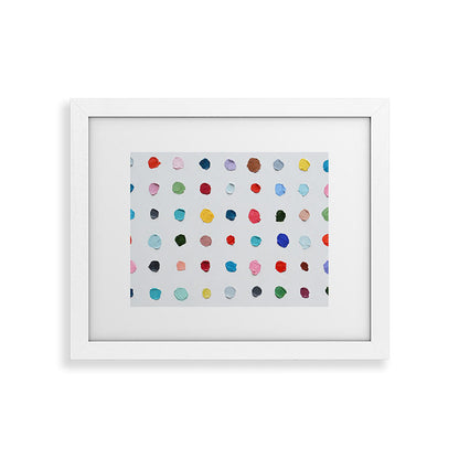 Infinite Polka Daubs Framed Art Print Gallery Image 69