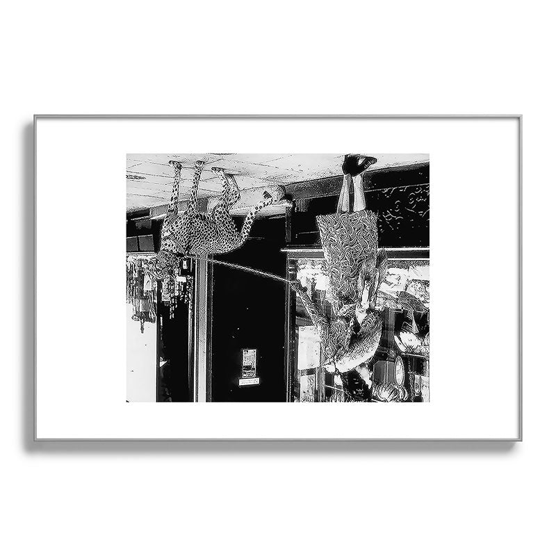 Woman Walking Pet Cheetah in London, 1939 Framed Art Print Gallery Image 101