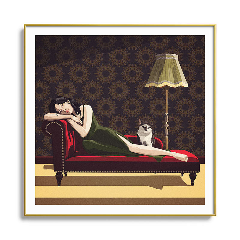 Sunbeam Daydream Framed Art Print Gallery Image 136