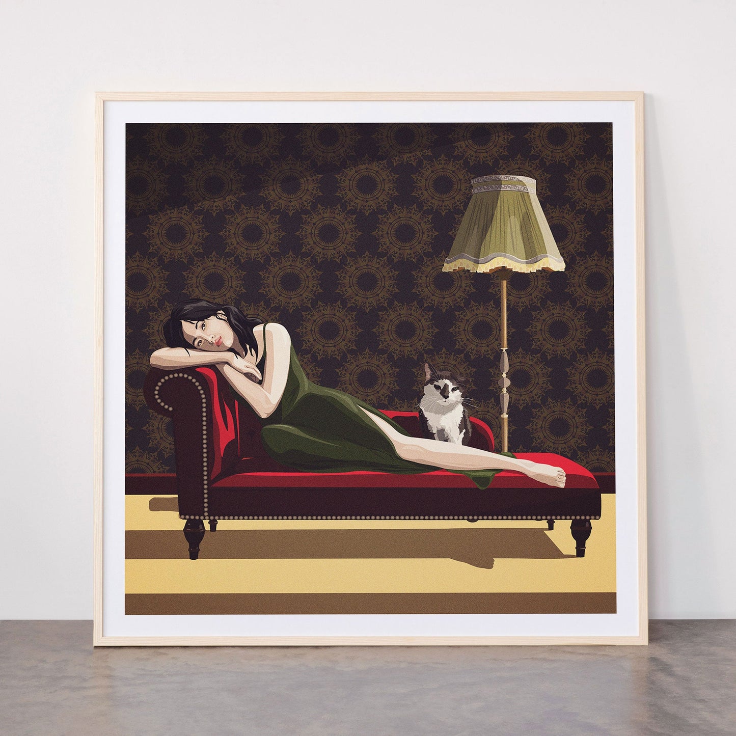 Sunbeam Daydream Framed Art Print Gallery Image 33