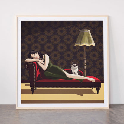 Sunbeam Daydream Framed Art Print Gallery Image 33