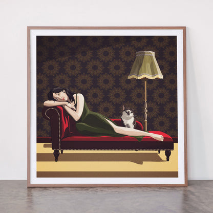 Sunbeam Daydream Framed Art Print Gallery Image 21