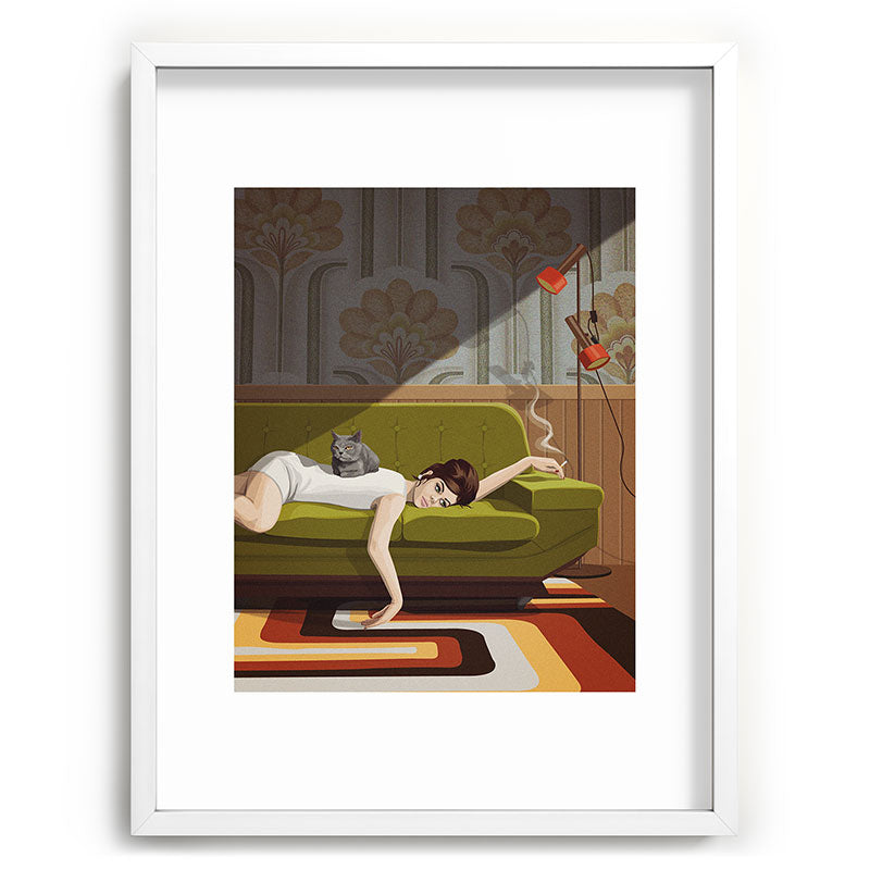 Waiting Game Framed Art Print Gallery Image 78