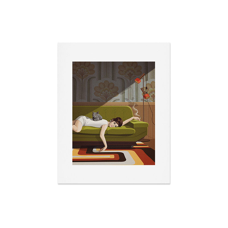 Waiting Game Art Print Gallery Image 4