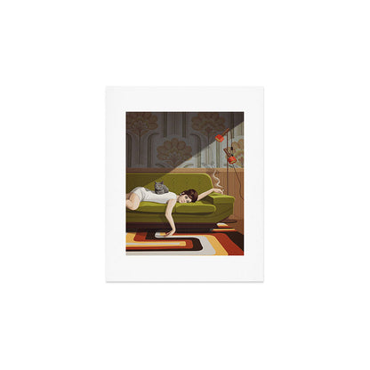 Waiting Game Art Print Gallery Image 1