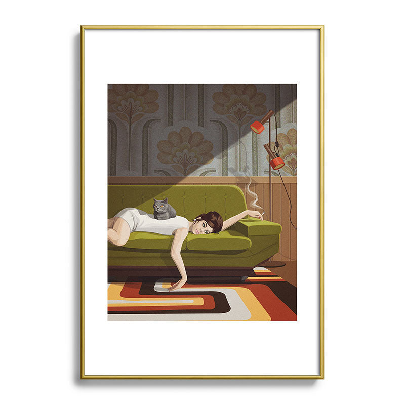 Waiting Game Framed Art Print Gallery Image 90