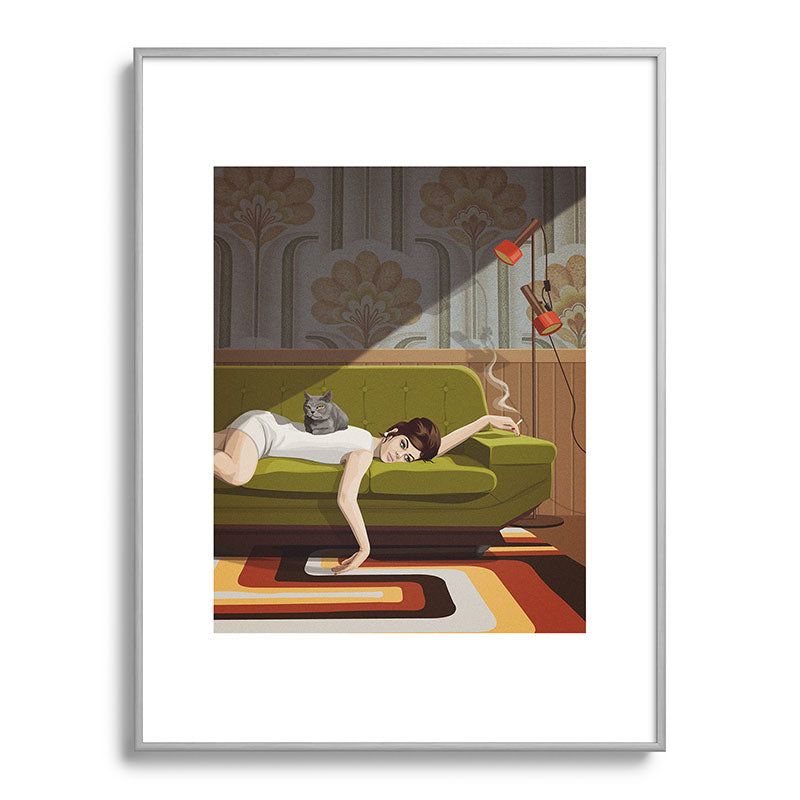 Waiting Game Framed Art Print Gallery Image 98